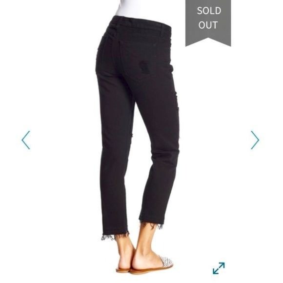 Derek Lam 10 Crosby Denim Mila Patchwork Girlfriend Jeans - Picture 16 of 16